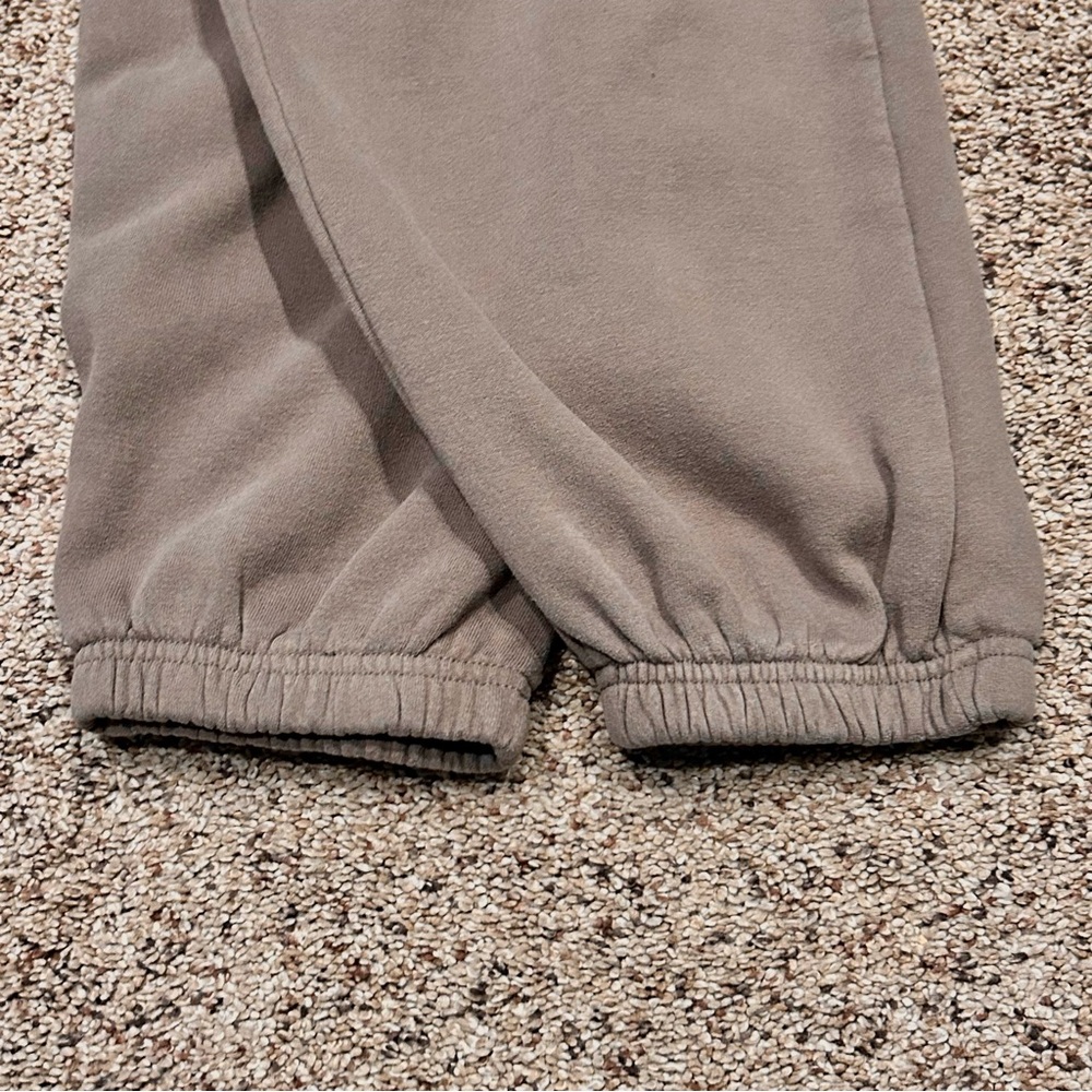 Land Rover X PacSun Taupe Fleece Jogger Sweatpants Embroidered Logo Unisex M - Picture 14 of 16